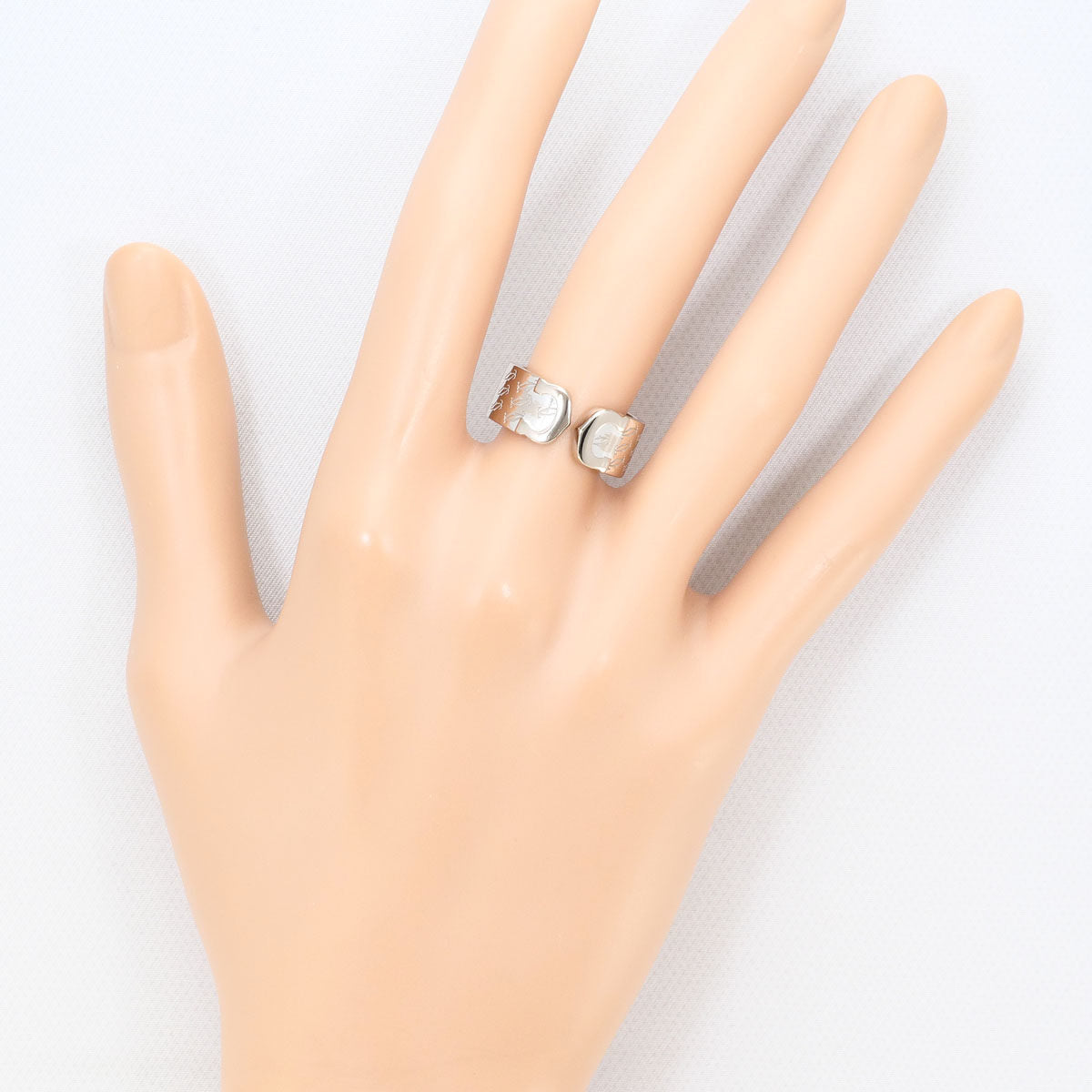 Cartier C2 18K White Gold Ring – image 9