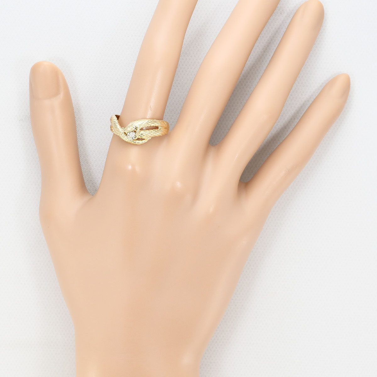 10K Yellow Gold Diamond Ring – alternate view