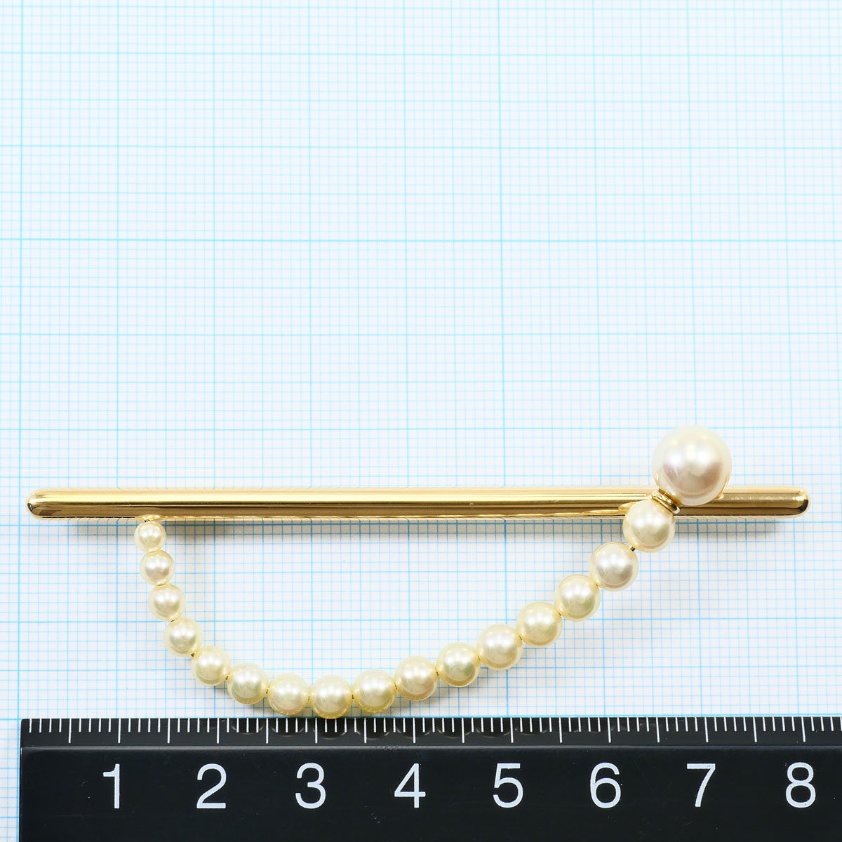 18K Yellow Gold Akoya Pearl Brooch – packaging