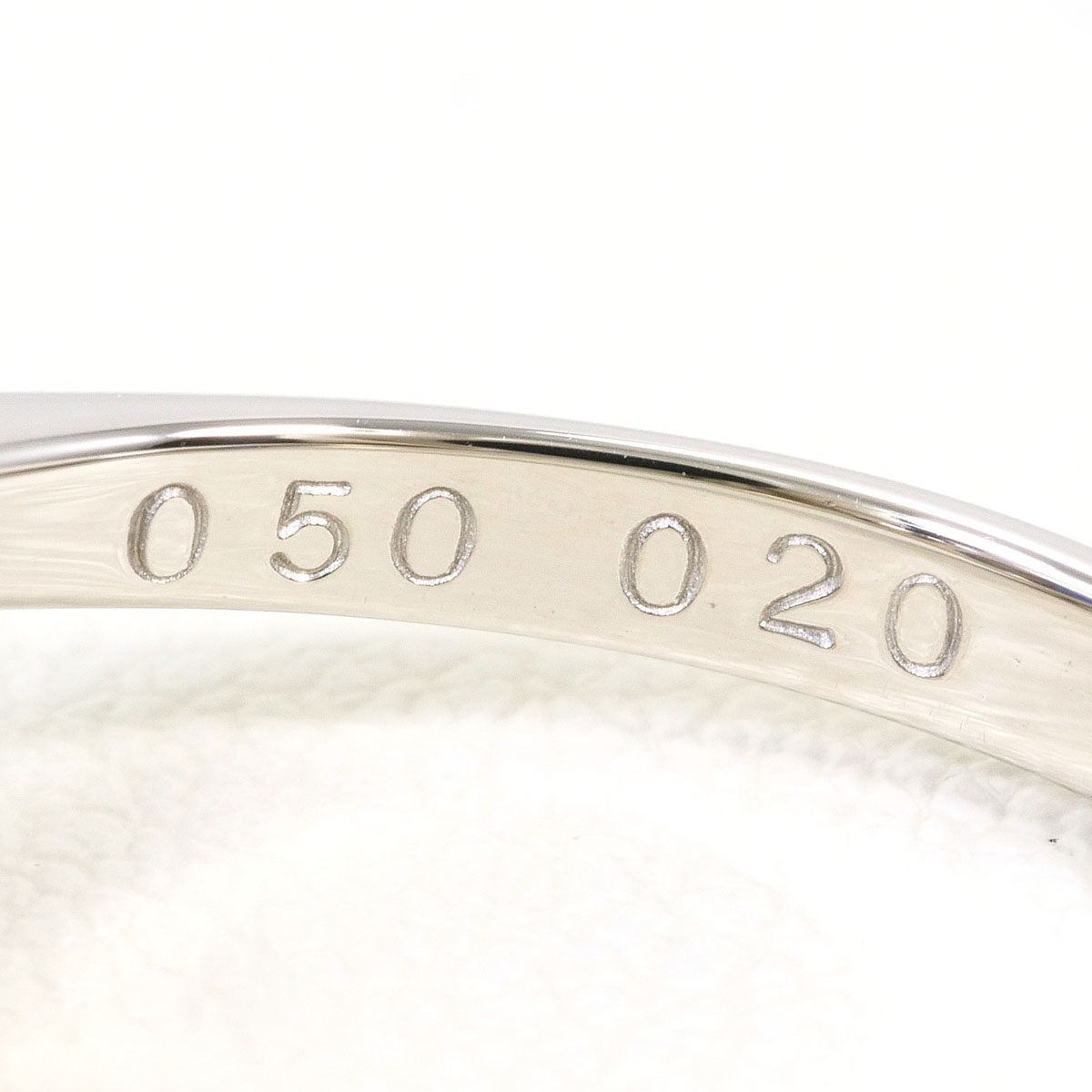 Platinum Diamond Sapphire Ring – alternate view