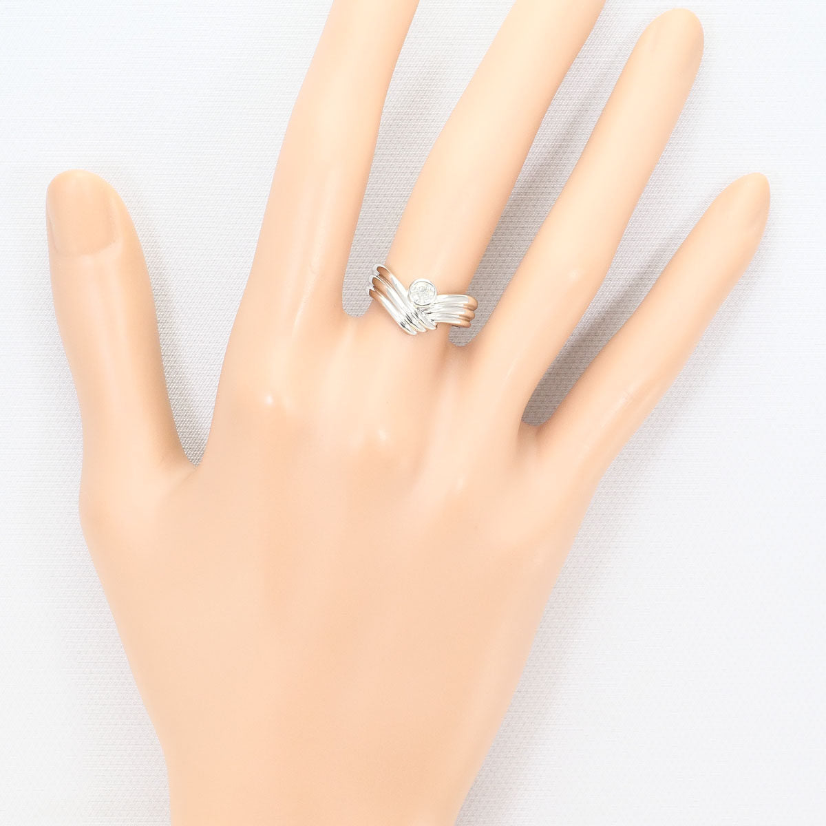 Platinum Diamond Ring – image 8