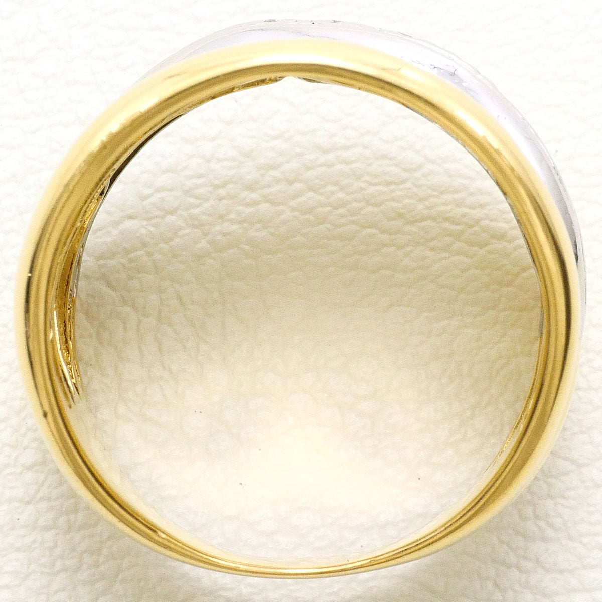 Platinum Diamond Ring – top view