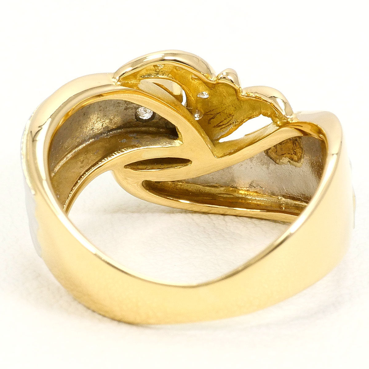 Platinum Diamond Ring – inside band