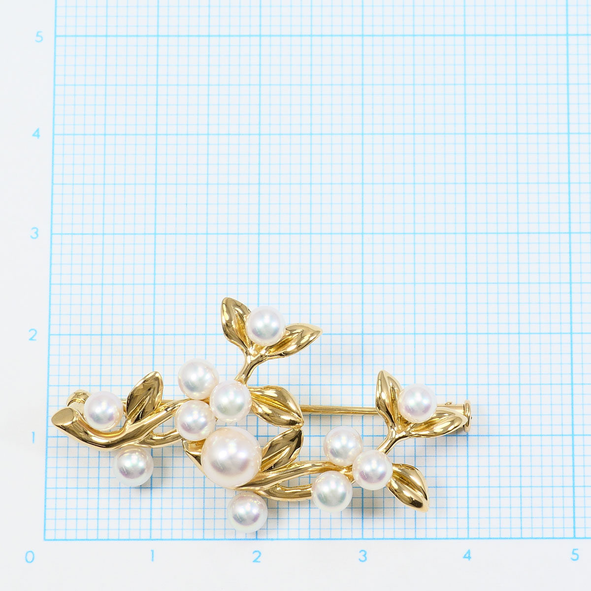 18K Yellow Gold Akoya Pearl Brooch – packaging