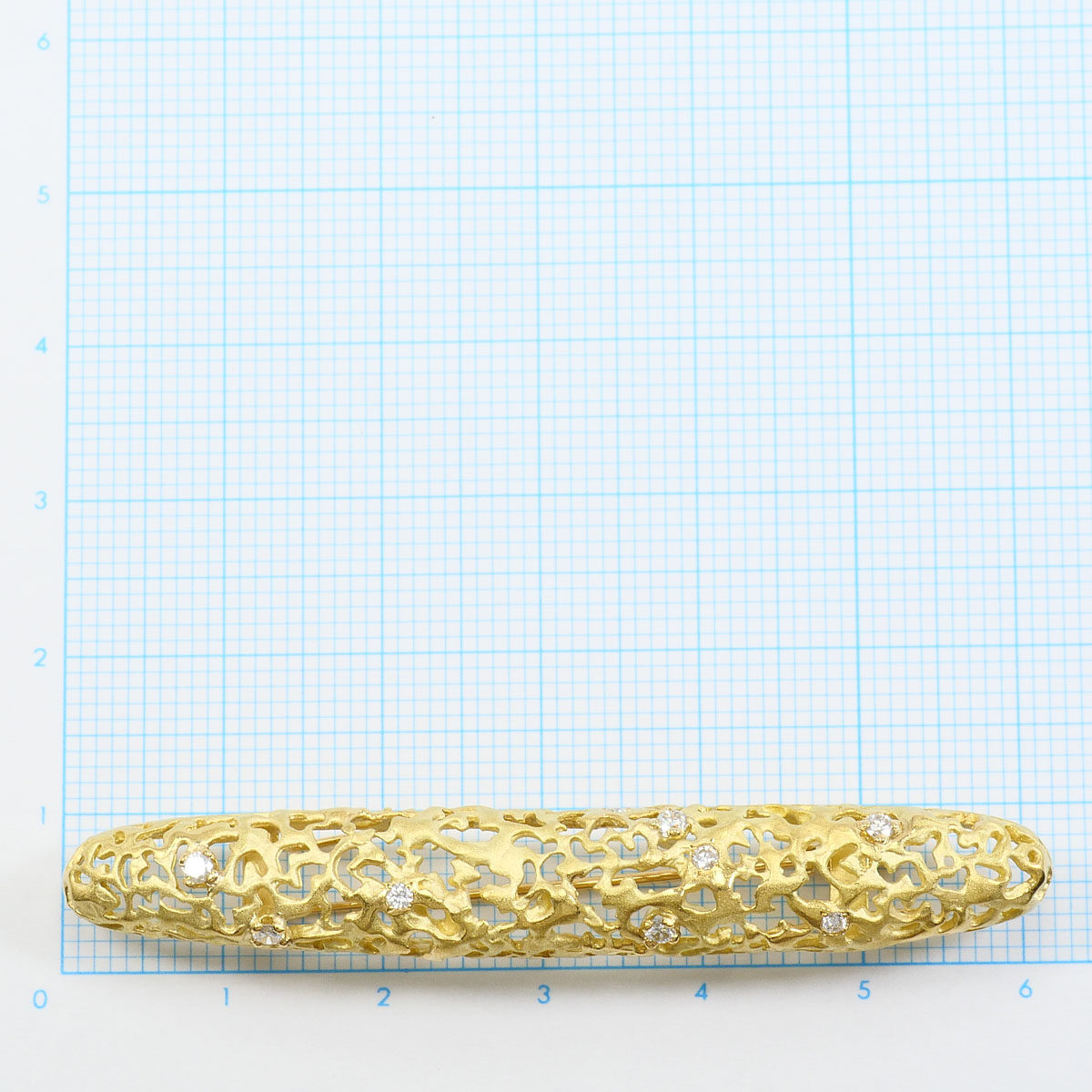 18K Yellow Gold Diamond Brooch – packaging