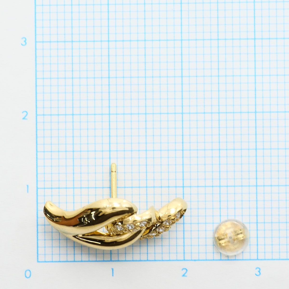 18K Yellow Gold Diamond Earrings – packaging