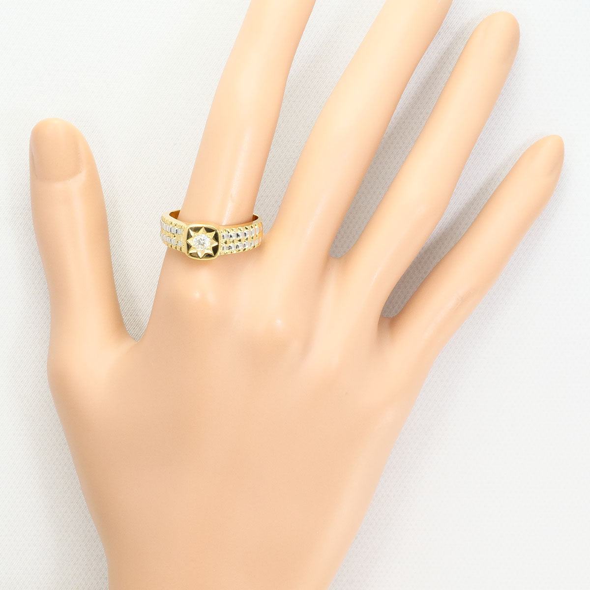 Platinum Diamond Ring – alternate view