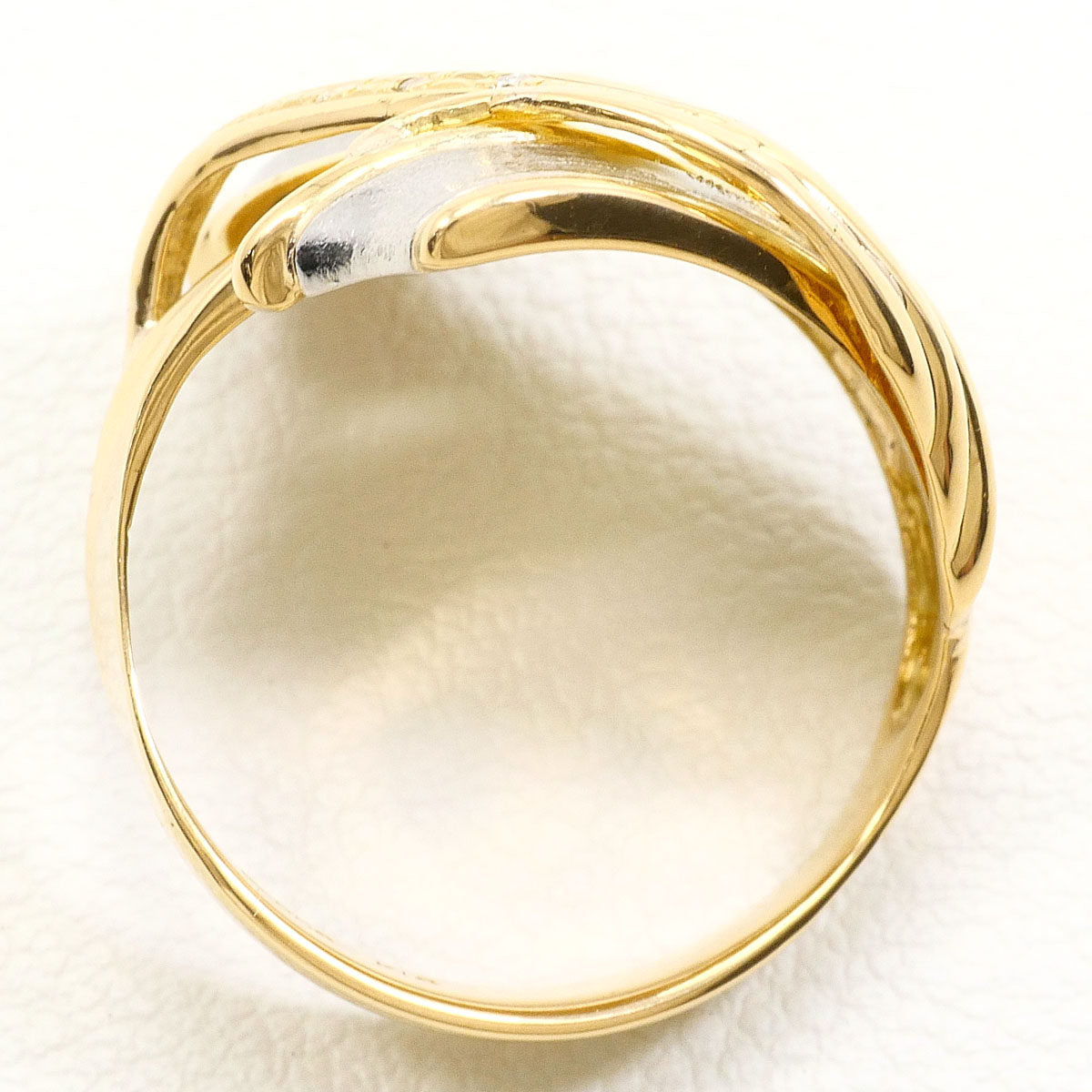 Platinum Diamond Ring – top view