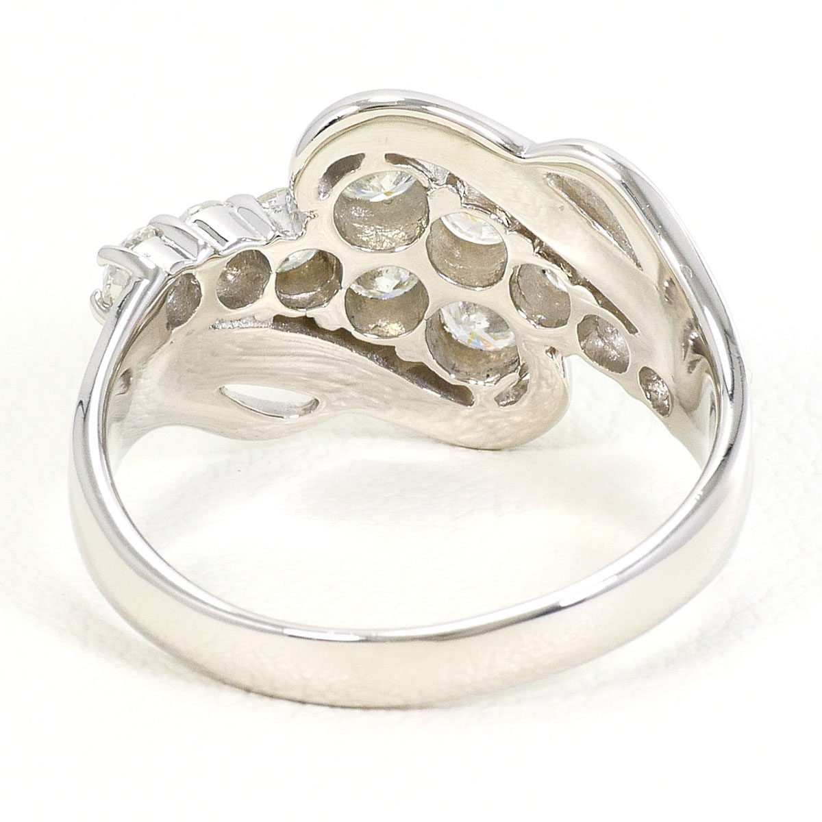Platinum Diamond Ring – inside band