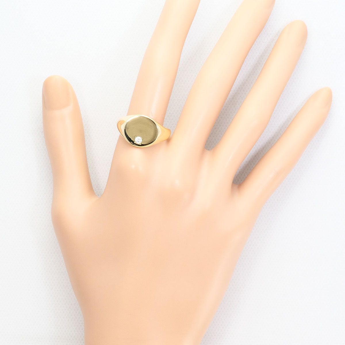 10K Yellow Gold Diamond Ring – alternate view