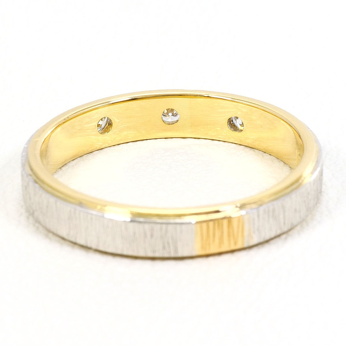 Platinum Diamond Ring – inside band