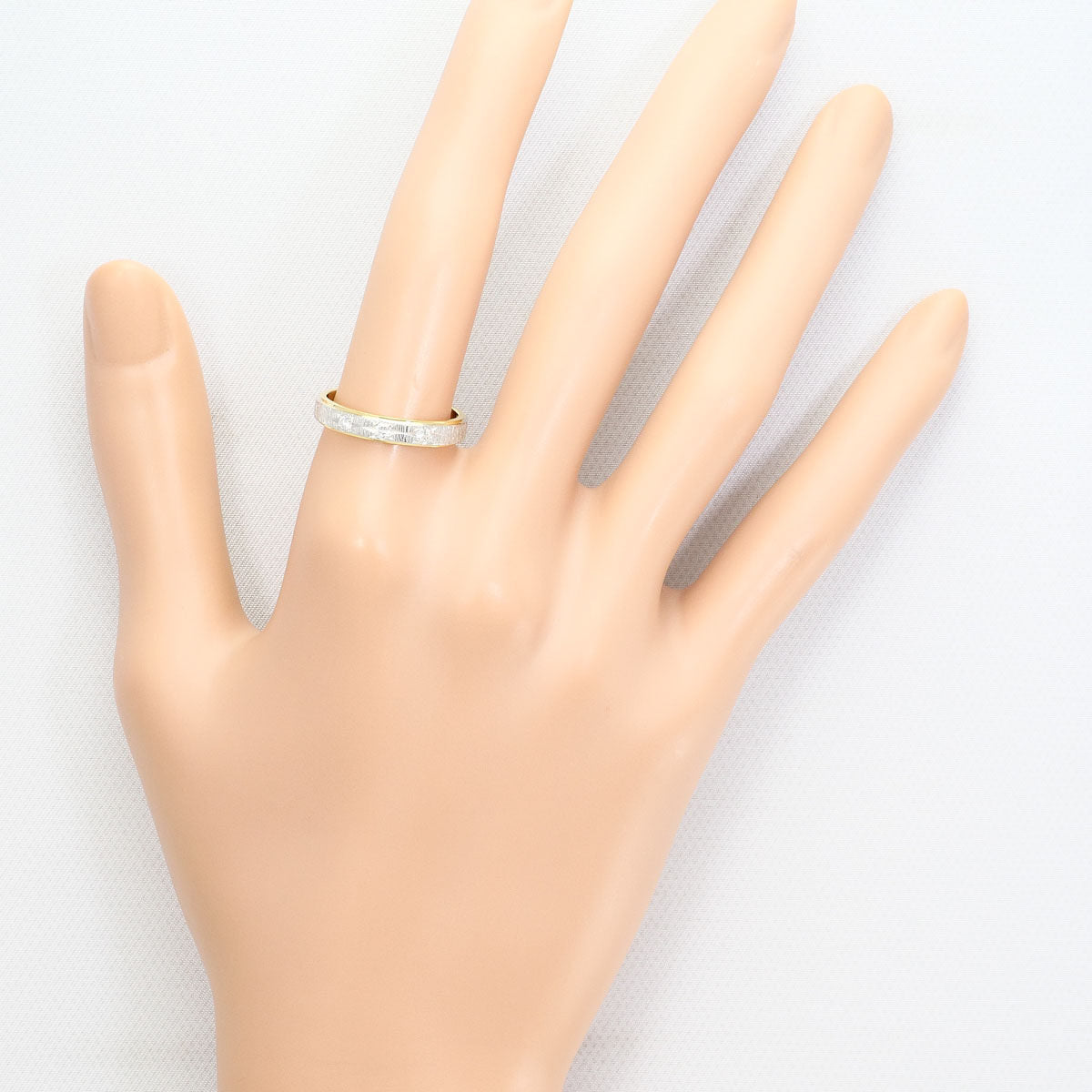Platinum Diamond Ring – close-up