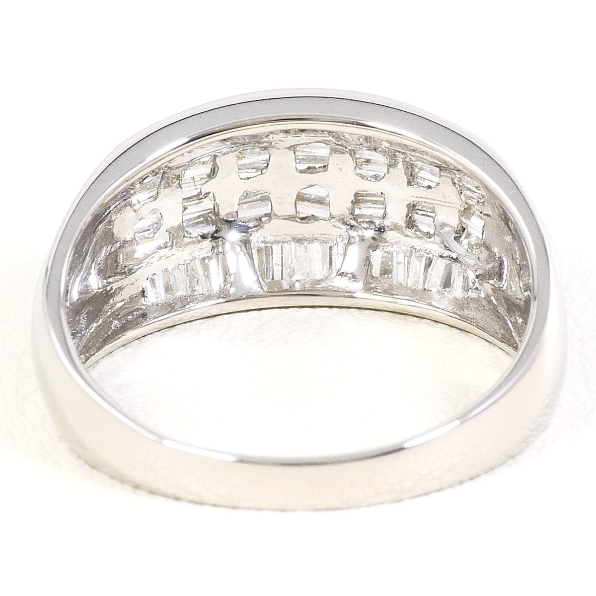Platinum Diamond Ring – inside band