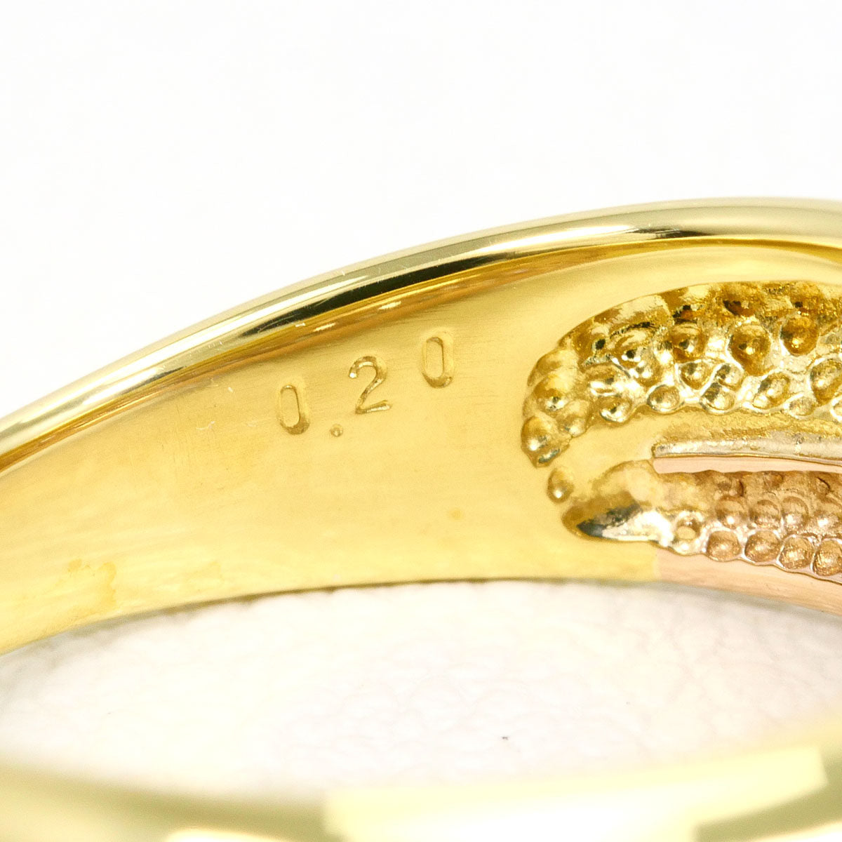 18K Yellow Gold Diamond Ring – packaging