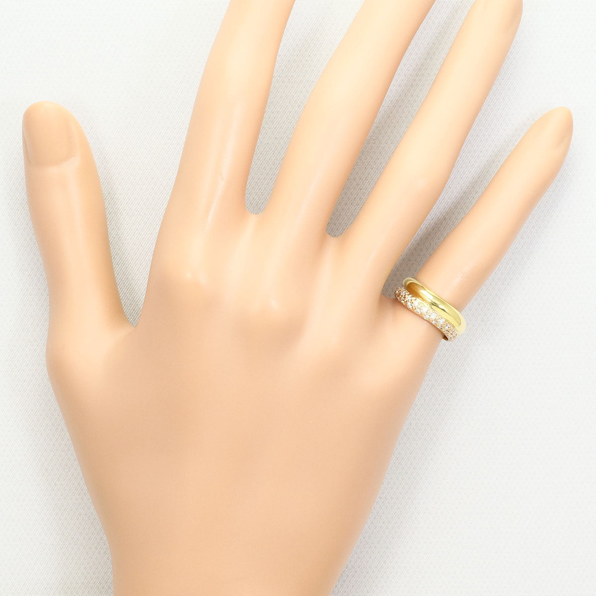 18K Yellow Gold Diamond Ring – alternate view