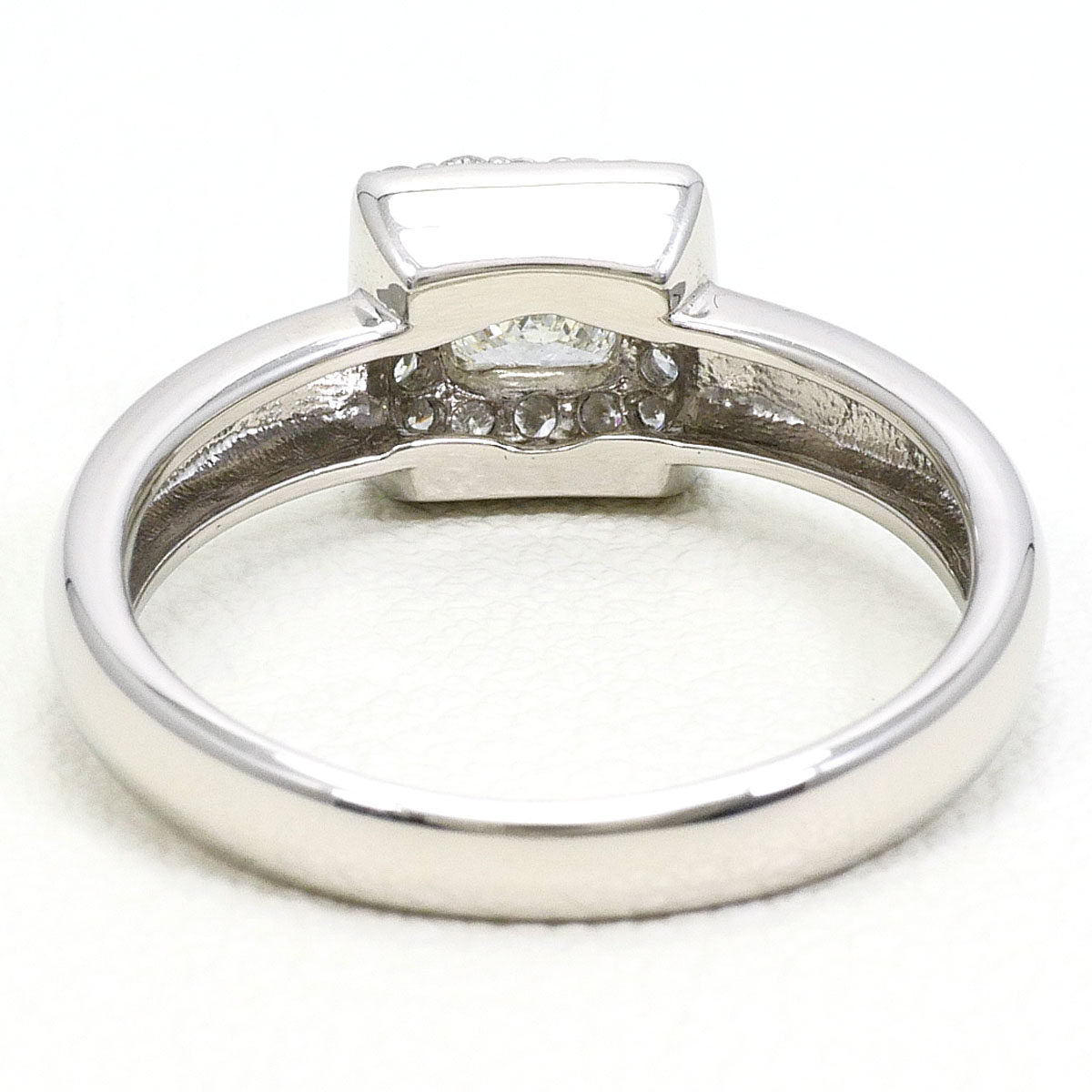 Platinum Diamond Ring – inside band