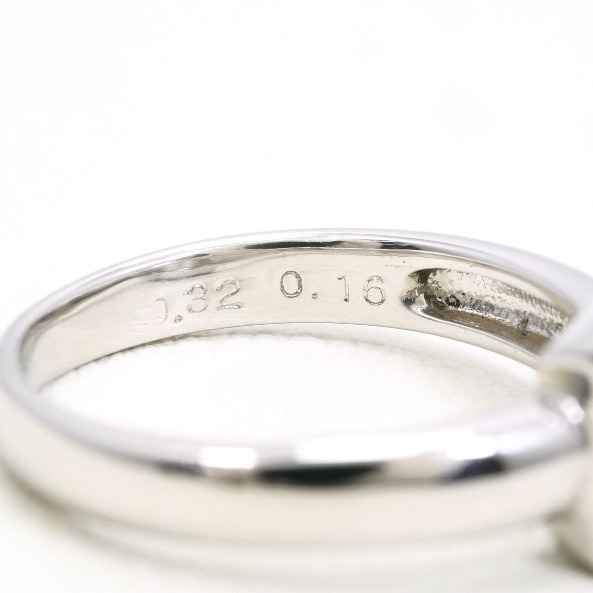 Platinum Diamond Ring – alternate view