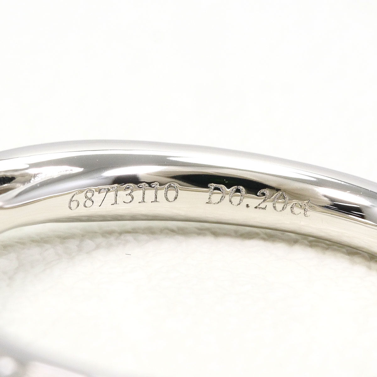 Tiffany & Co. Platinum Diamond Solitaire Ring – packaging