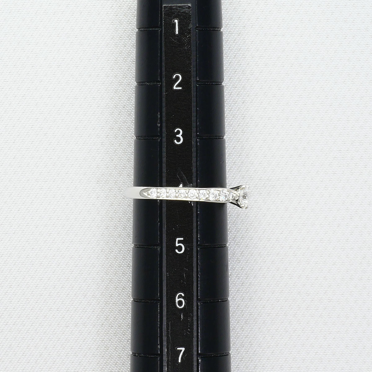 Tiffany & Co. Platinum Diamond Solitaire Ring – image 8