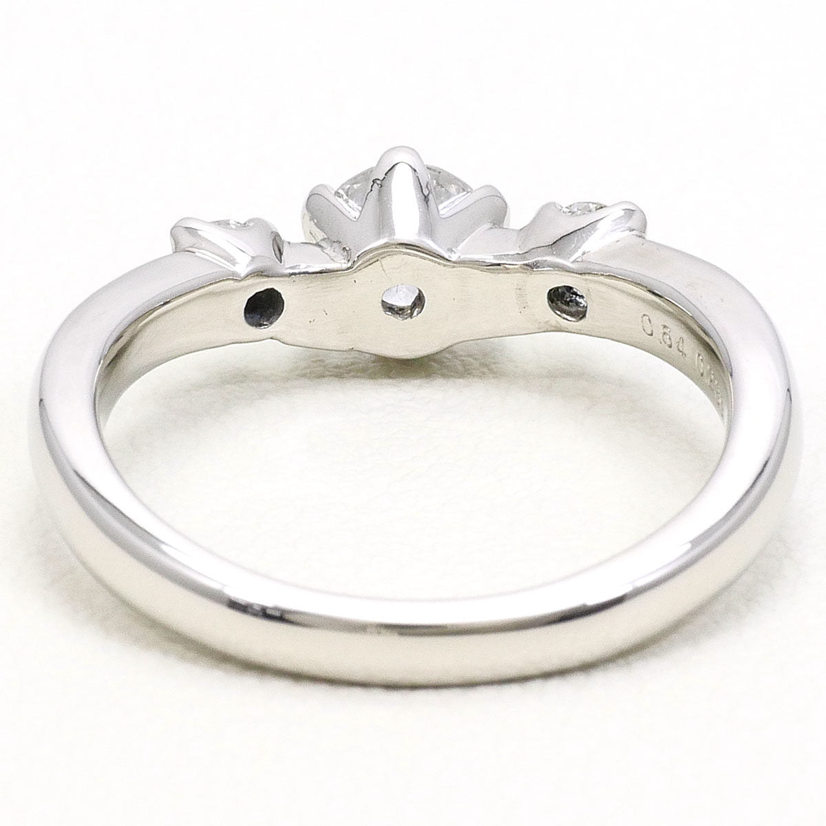 Platinum Diamond Ring – inside band