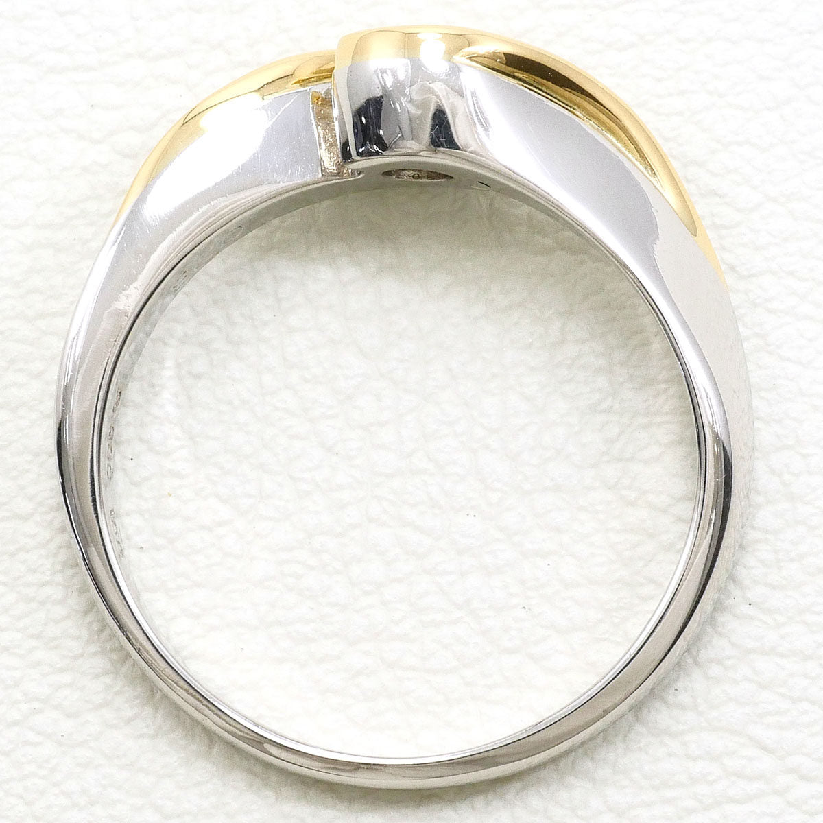 Platinum Diamond Ring – top view