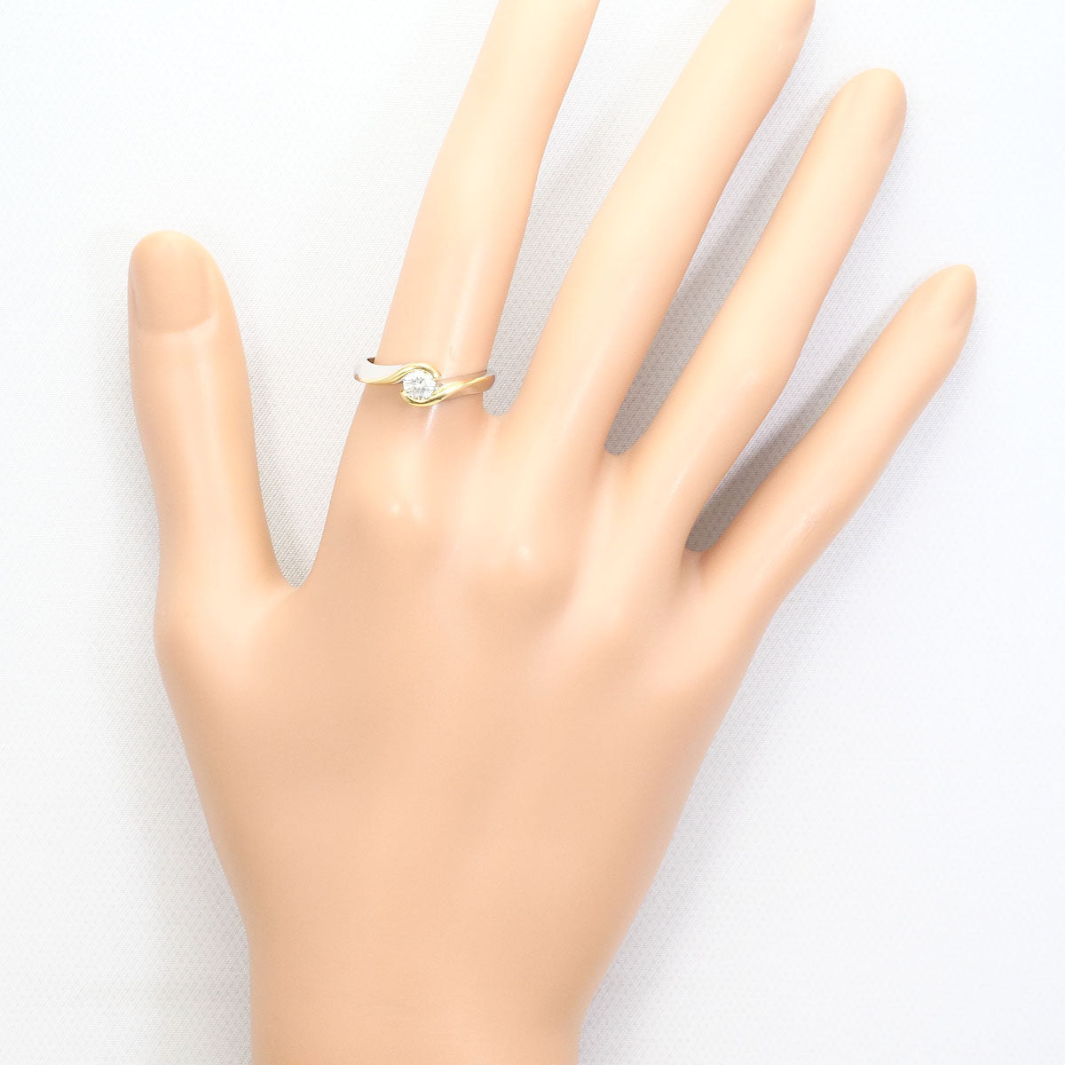 Platinum Diamond Ring – alternate view