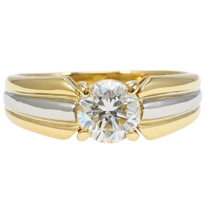 Platinum Diamond Ring – front view
