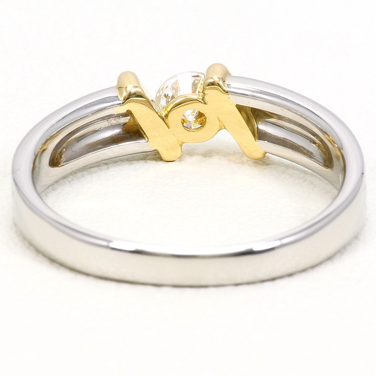 Platinum Diamond Ring – inside band