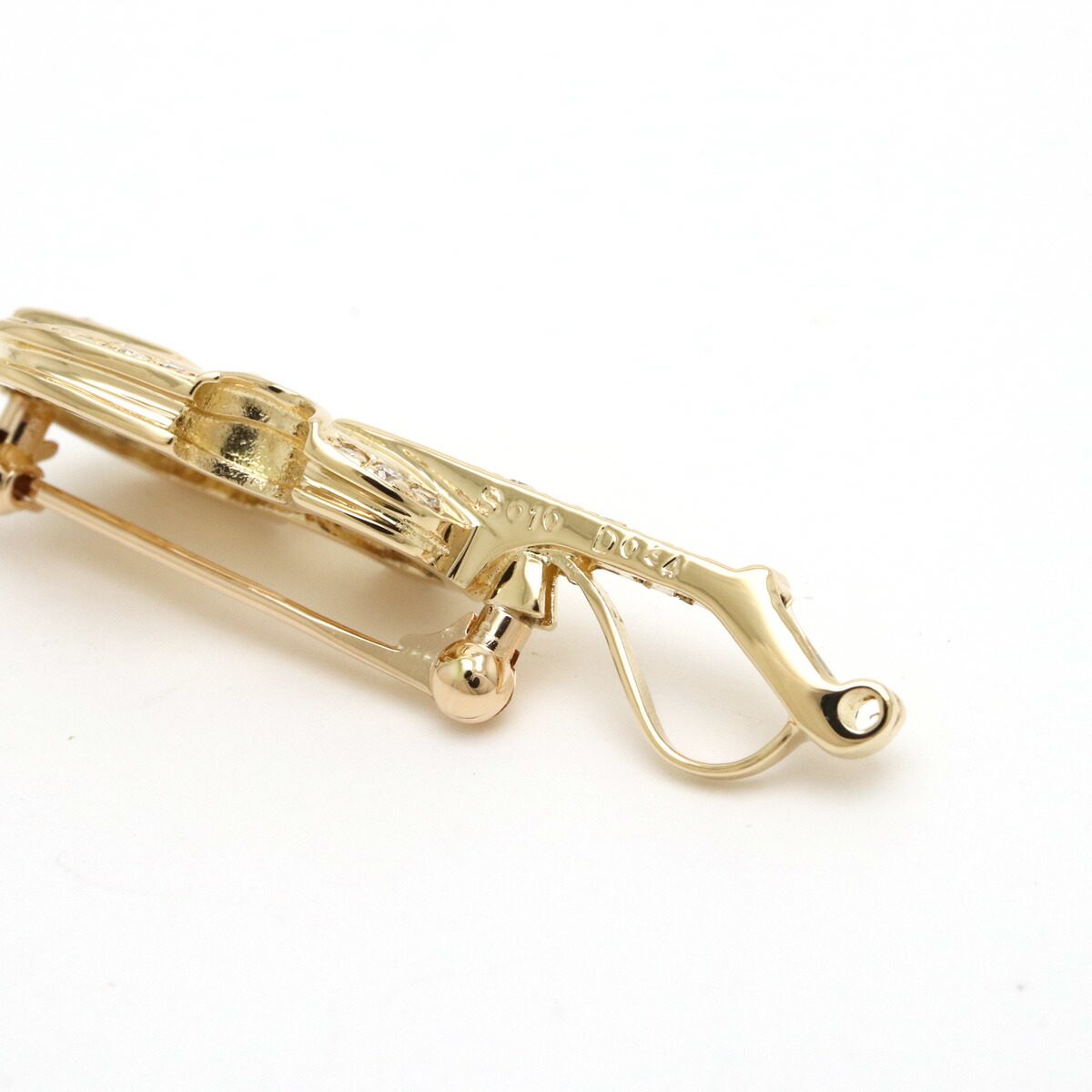 18K Yellow Gold Violin Diamond Sapphire Pendant – packaging