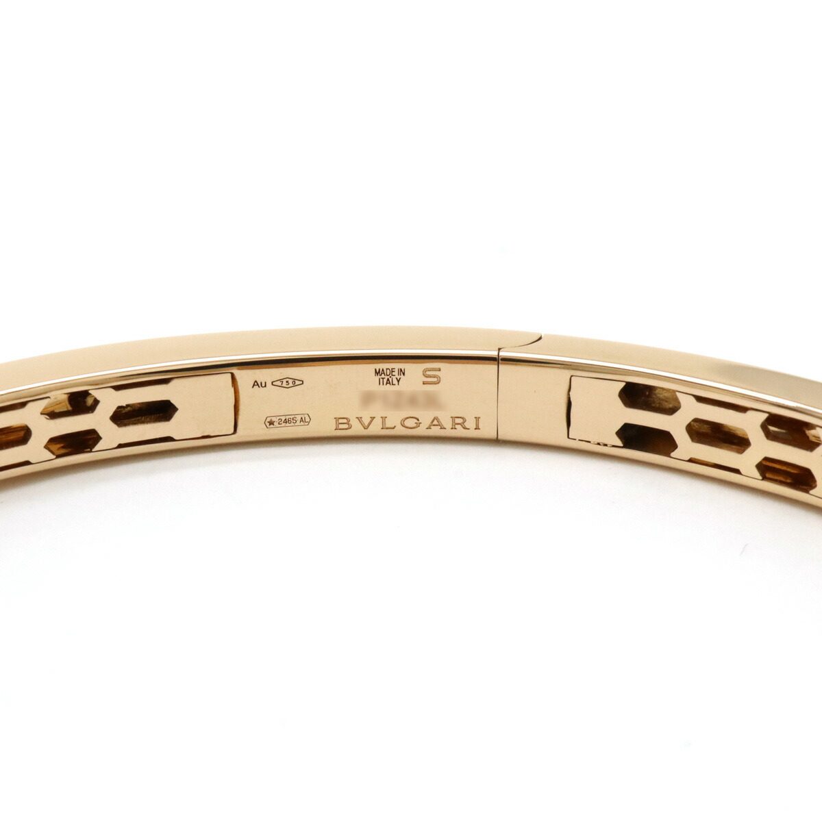 Bulgari Serpenti Seduttori 18K Rose Gold Diamond Bracelet – on the wrist