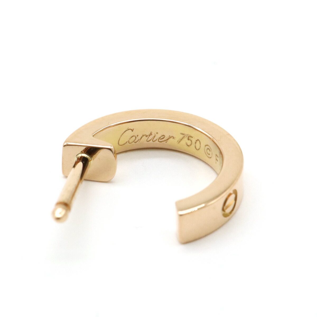 Cartier Love Mini Love 18K Rose Gold Earrings – packaging