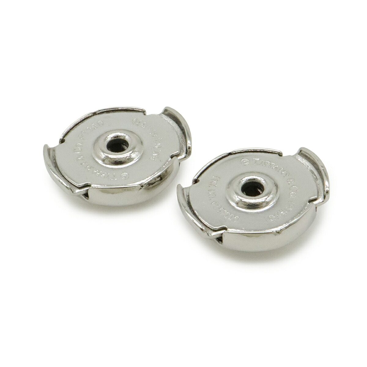 Tiffany & Co. Victoria Platinum Diamond Earrings – alternate view