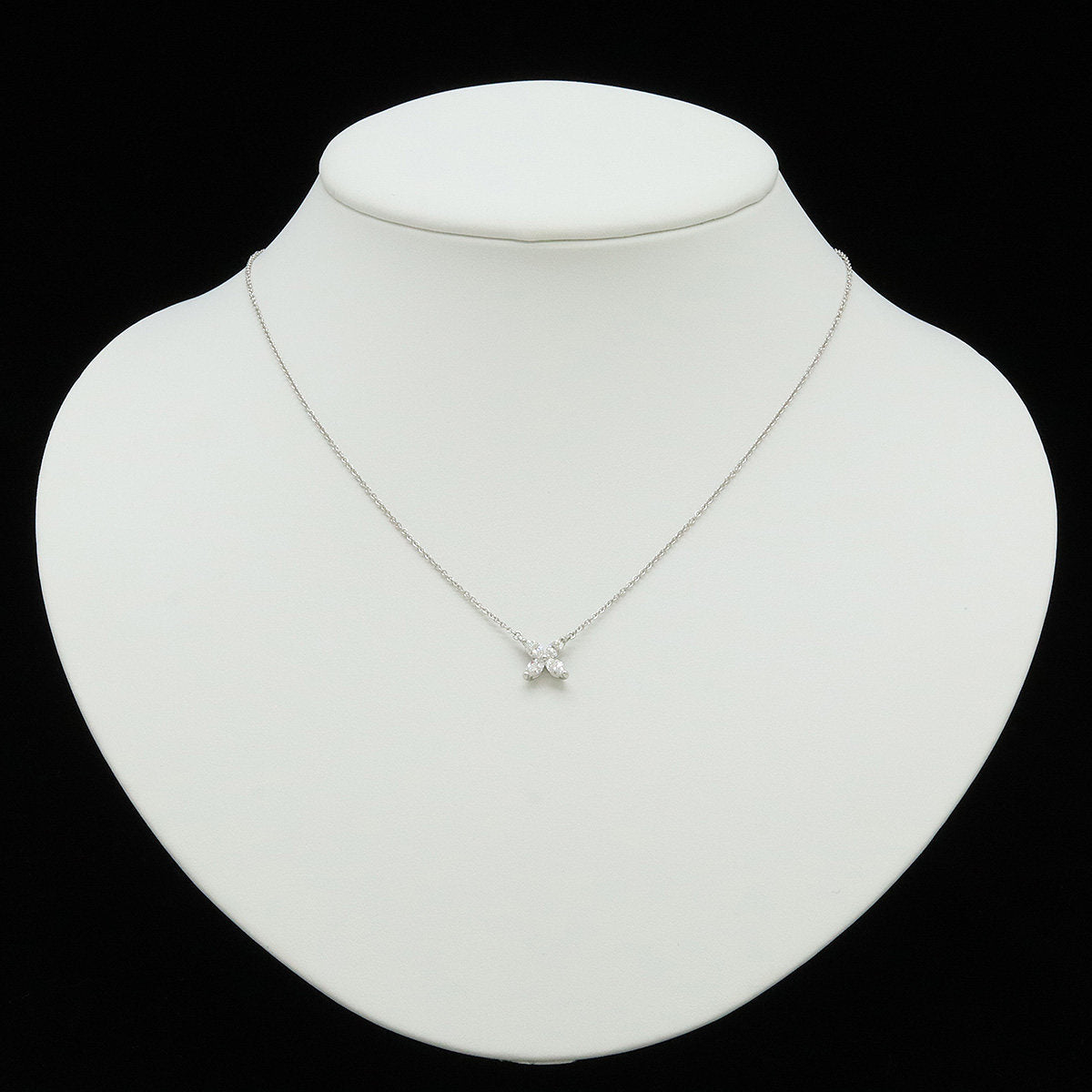 Tiffany & Co. Victoria Platinum Diamond Pendant Necklace – alternate view