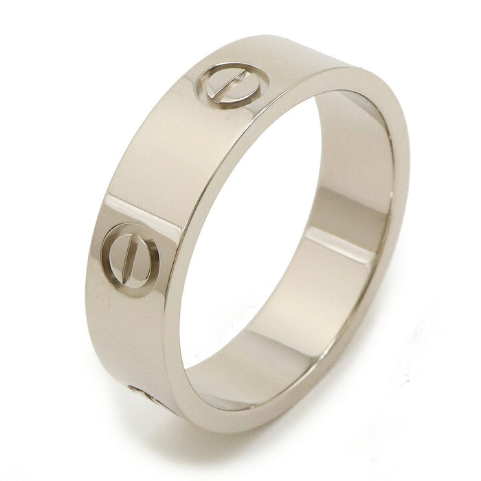 Cartier Love 18K White Gold Ring – front view