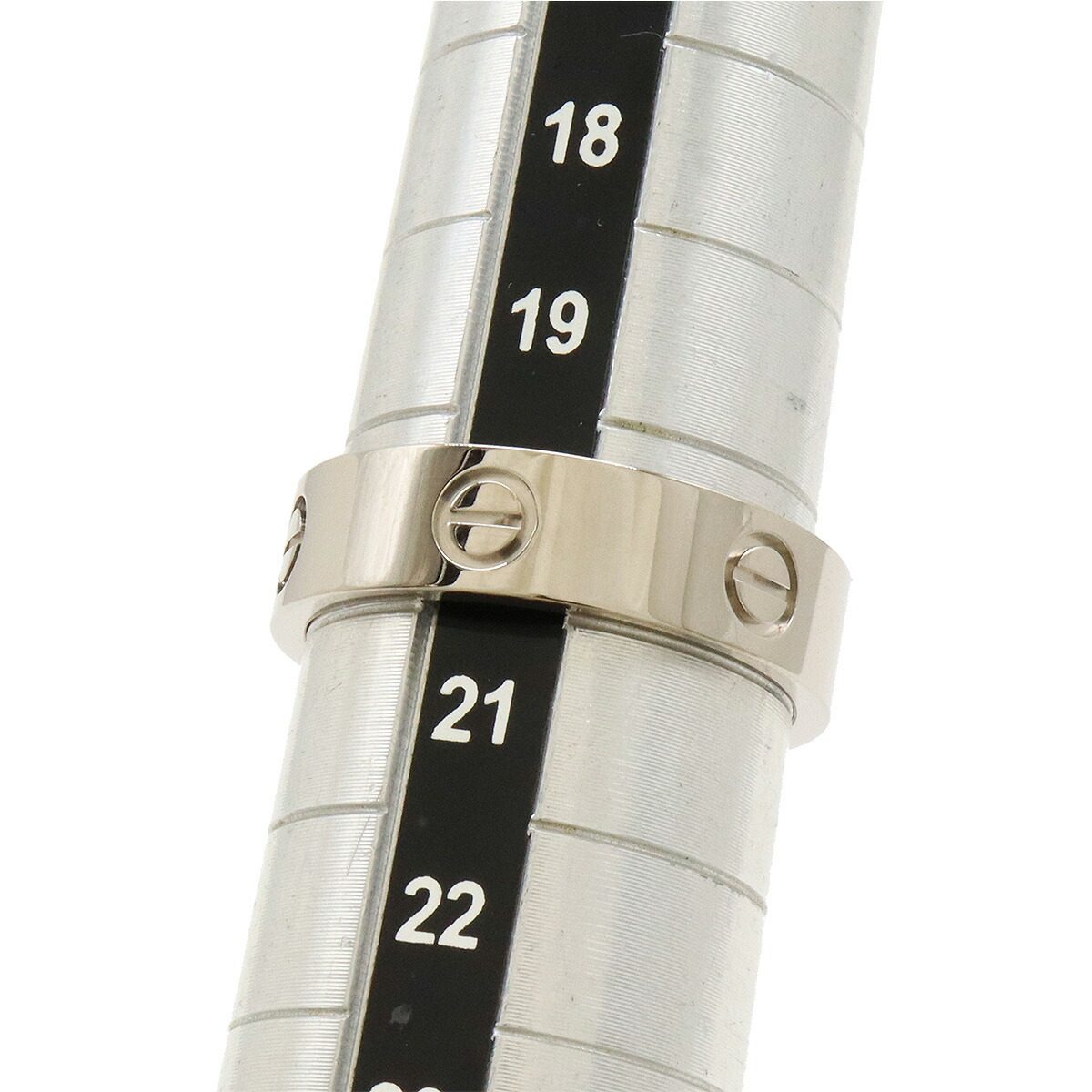 Cartier Love 18K White Gold Ring – packaging