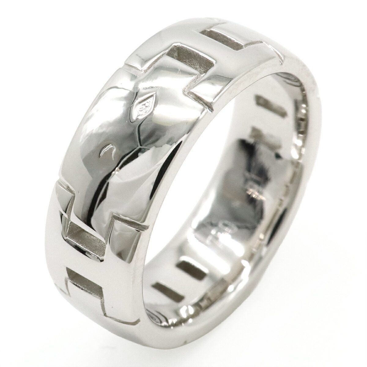 Hermès Heracles 18K White Gold Ring – packaging