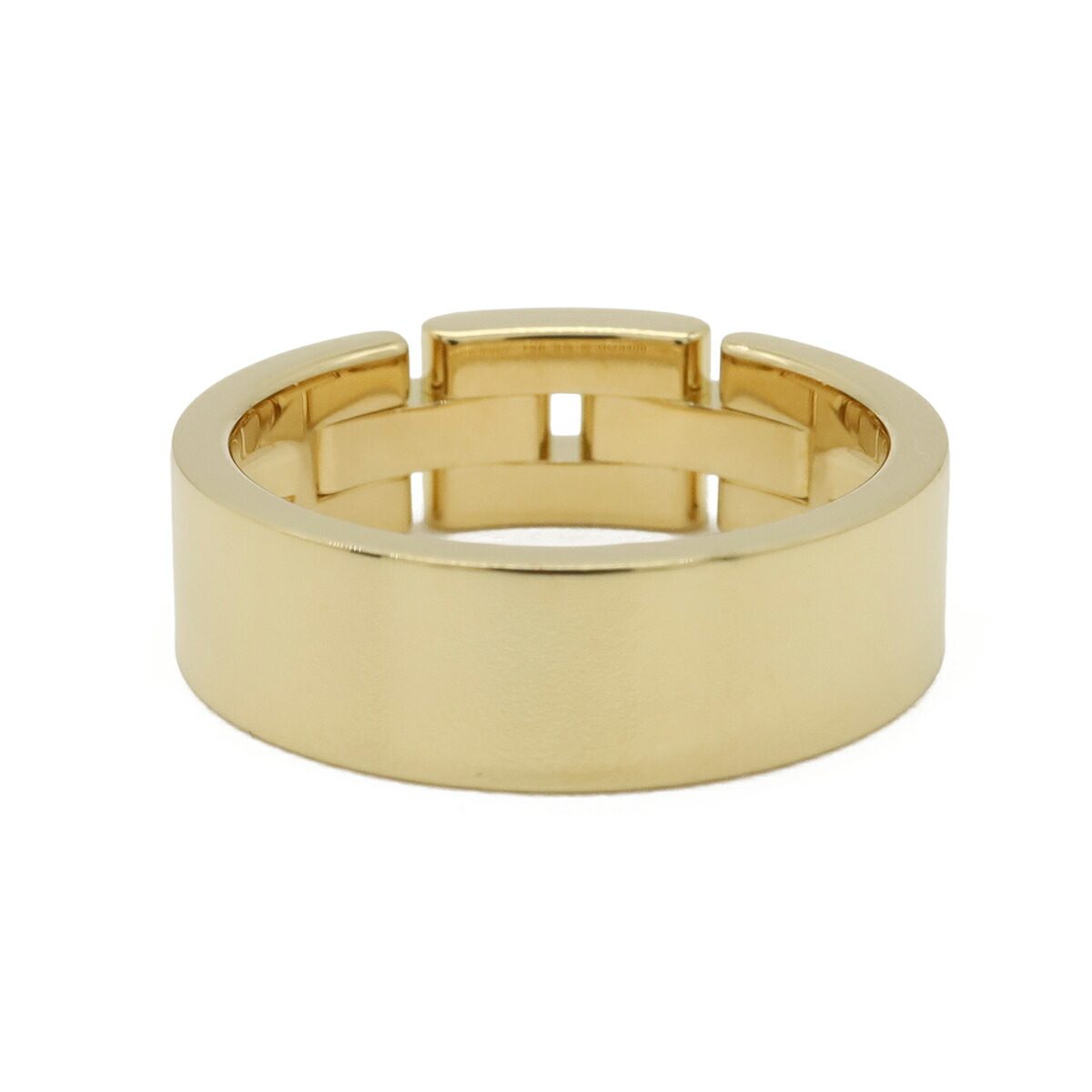 Cartier Maillon Panthere 18K Yellow Gold Diamond Ring – inside band