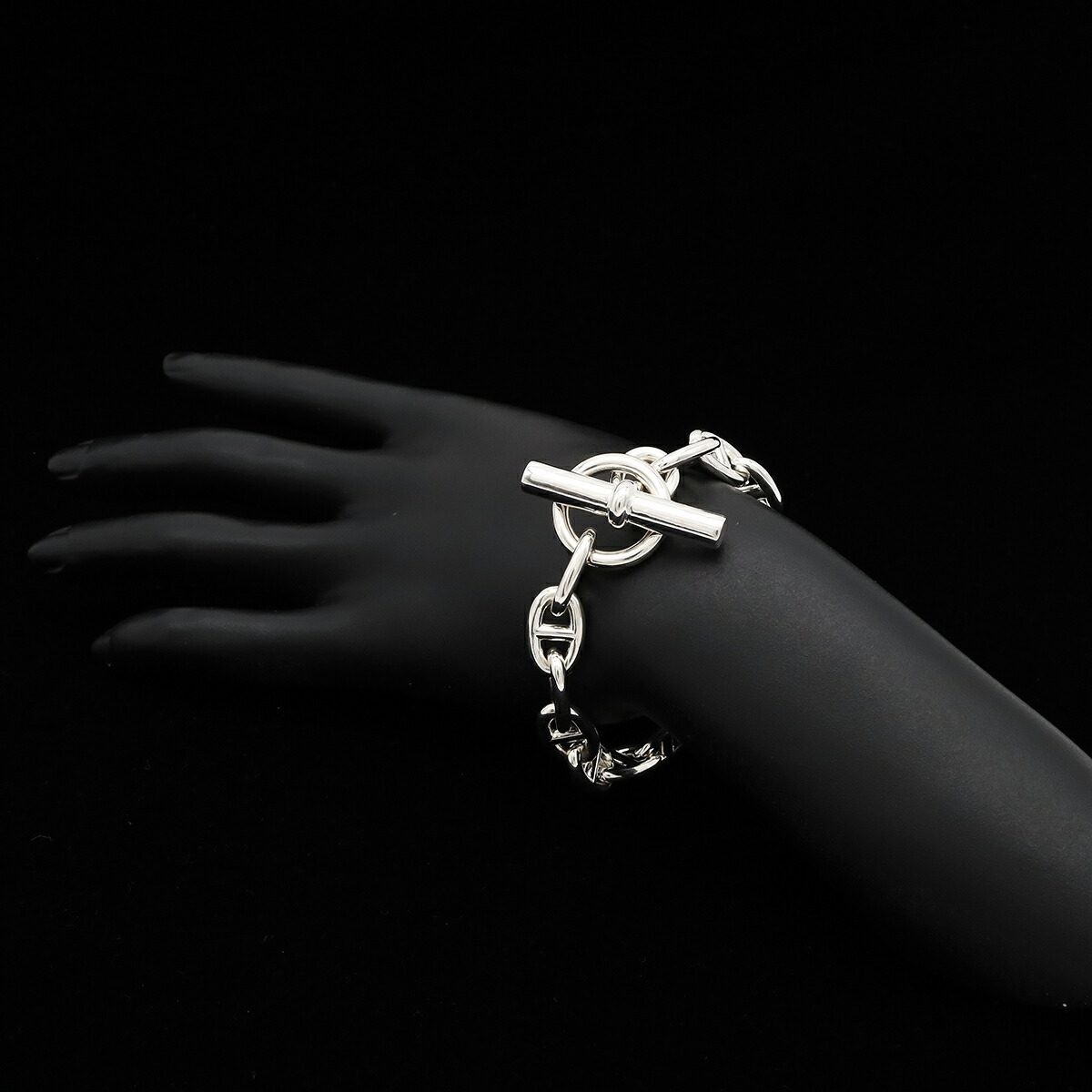 Hermès Chaîne d'Ancre MM Sterling Silver Bracelet – packaging