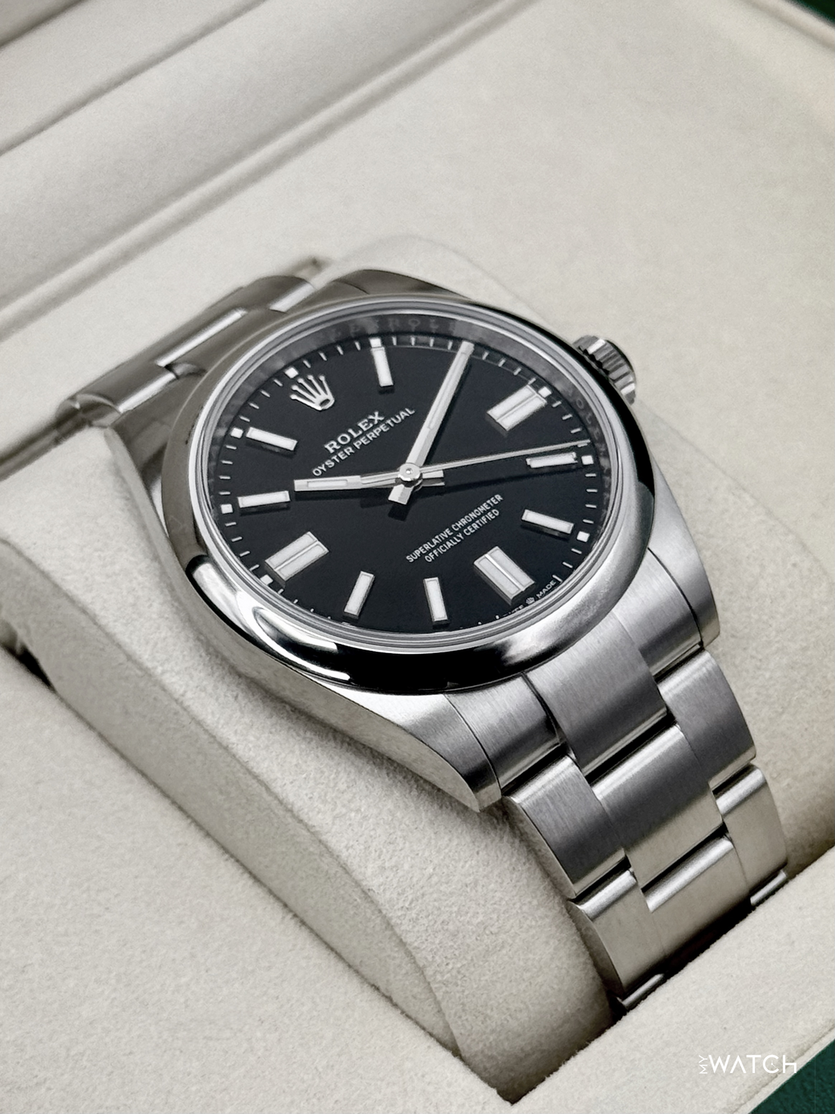 Rolex Oyster Perpetual 41mm 134300 Black Dial – on the wrist