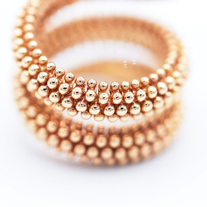 Bulgari Serpenti 18K Rose Gold Diamond Onyx Ring – image 17