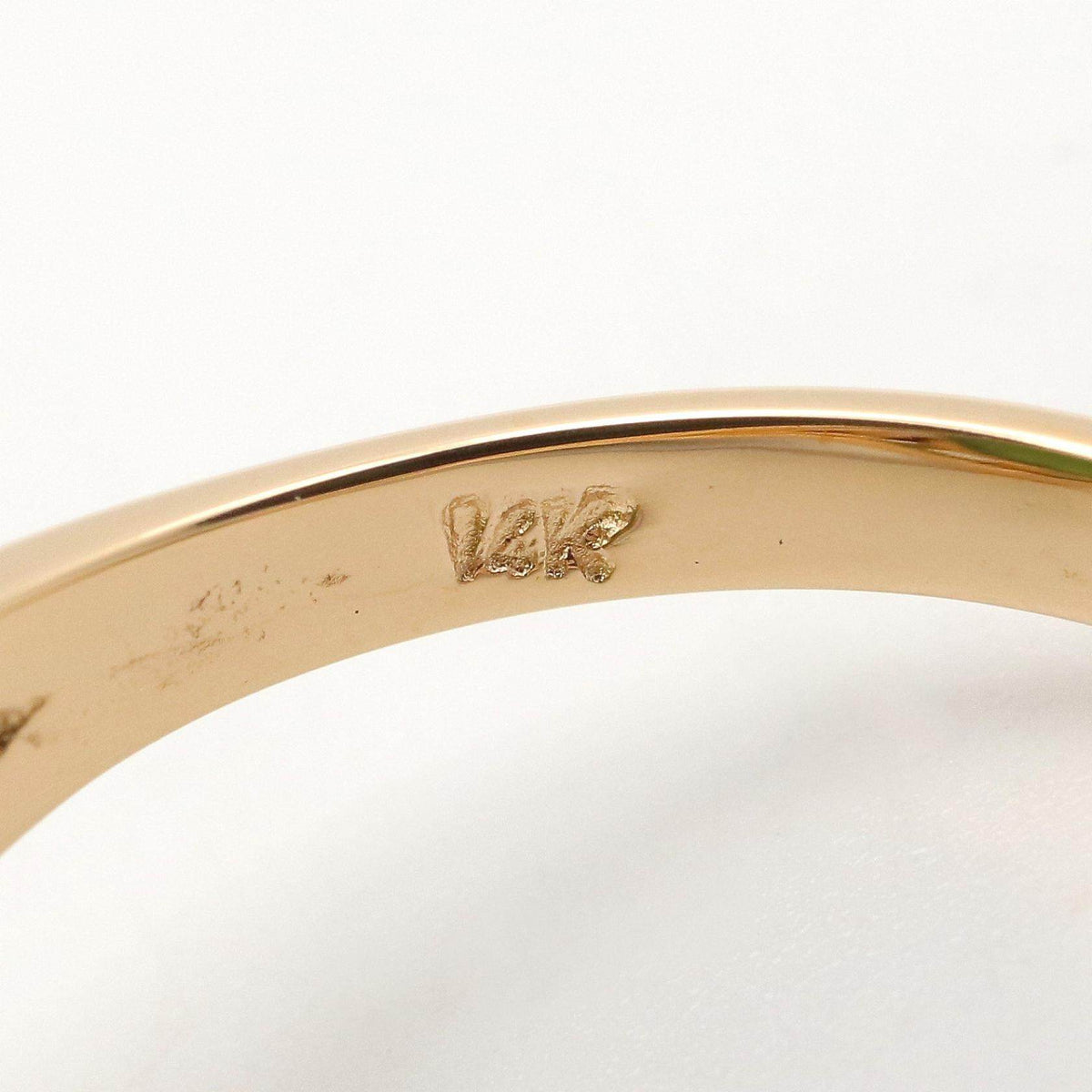 10K Yellow Gold Jade Ring – inside band