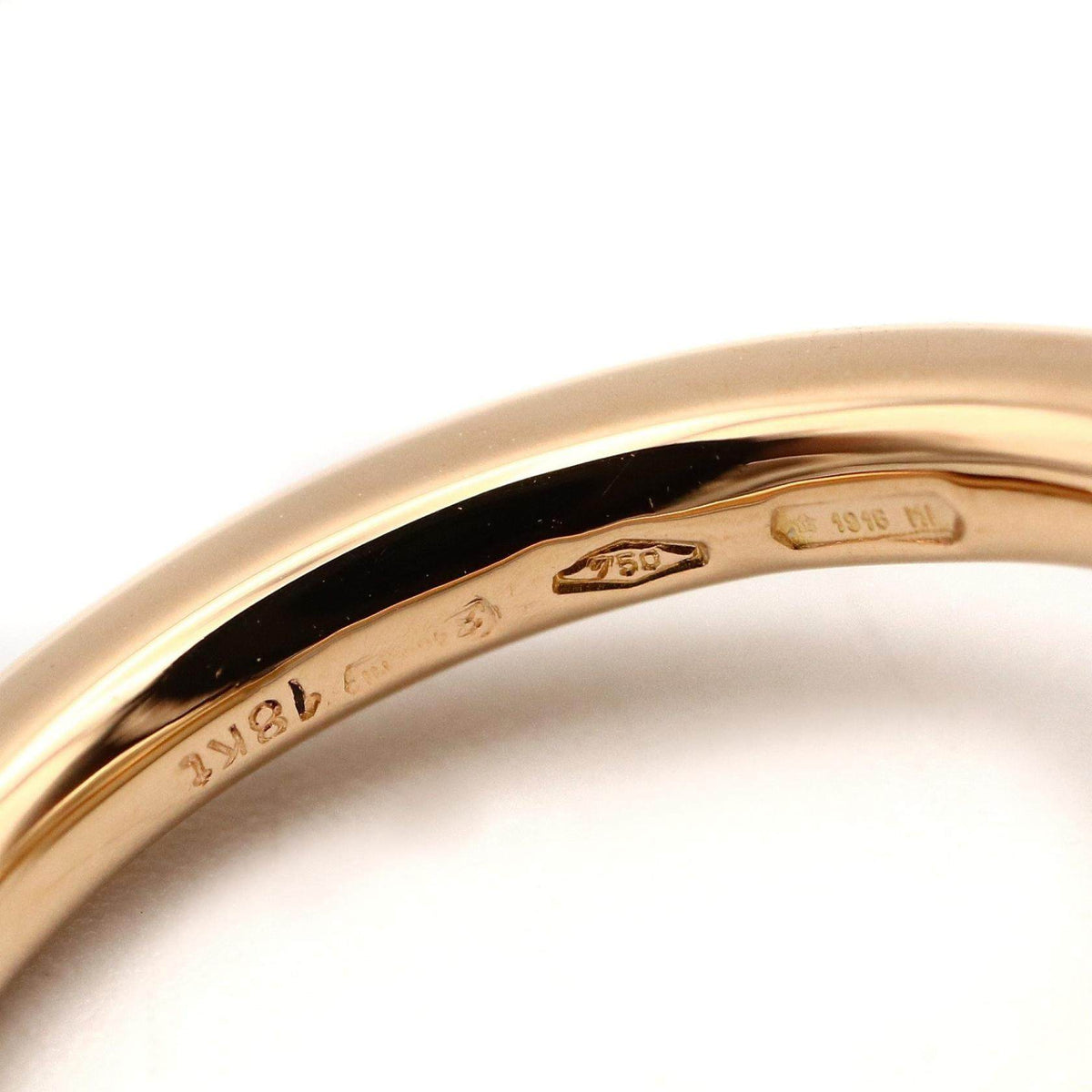 Pomellato Nudo 18K Yellow Gold Amethyst Ring – inside band