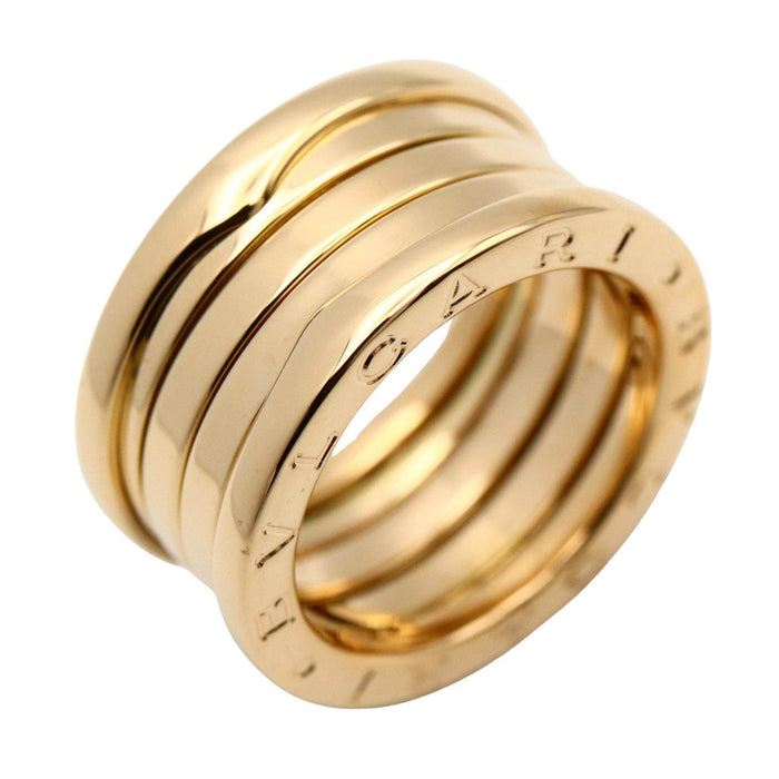 Bulgari B-zero1 4 Band 18K Yellow Gold Ring – front view