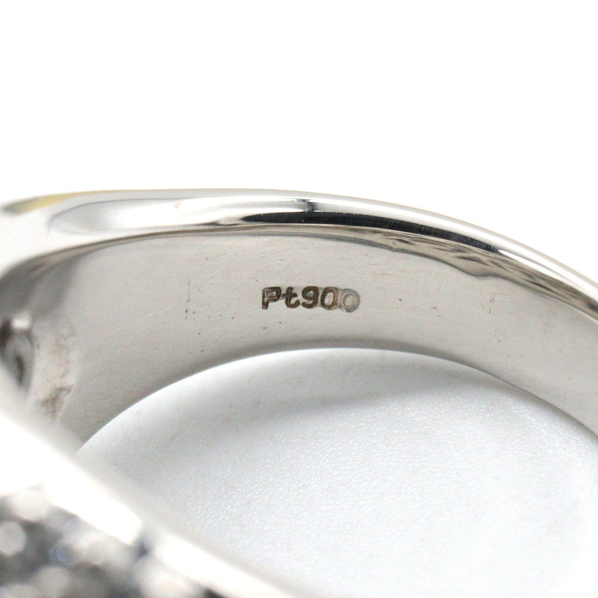 Platinum Diamond Ring – inside band