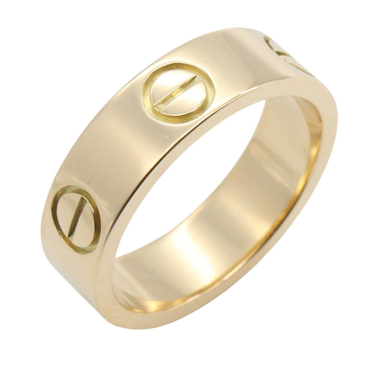 Cartier Love 18K Yellow Gold Ring – side view