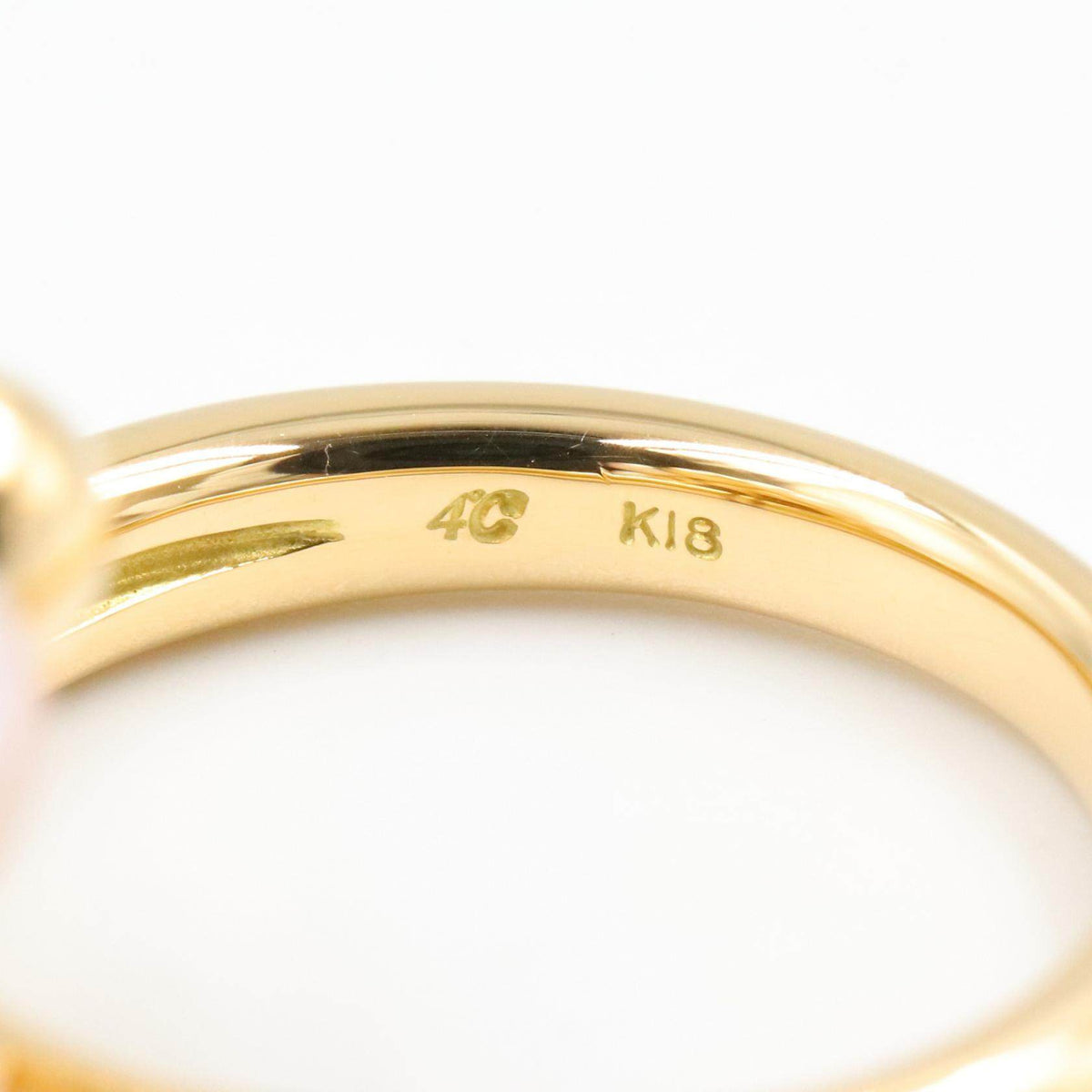 18K Yellow Gold 4C Akoya Pearl Ring – image 8