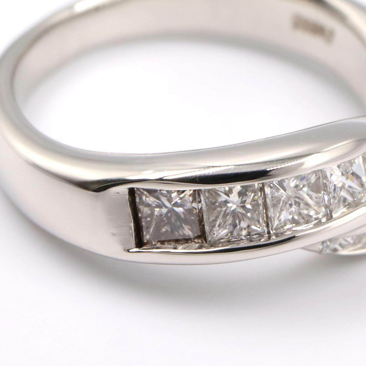 Platinum Diamond Ring – alternate view