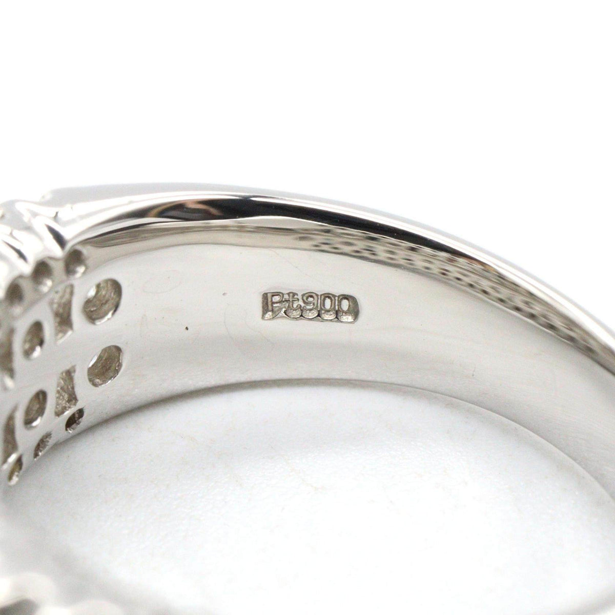 Platinum Diamond Ring – inside band