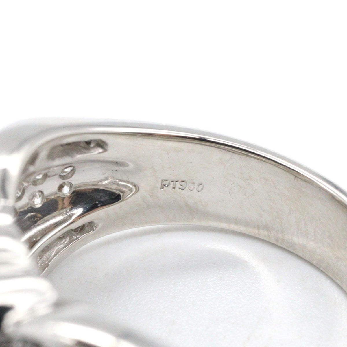 Platinum Diamond Ring – inside band