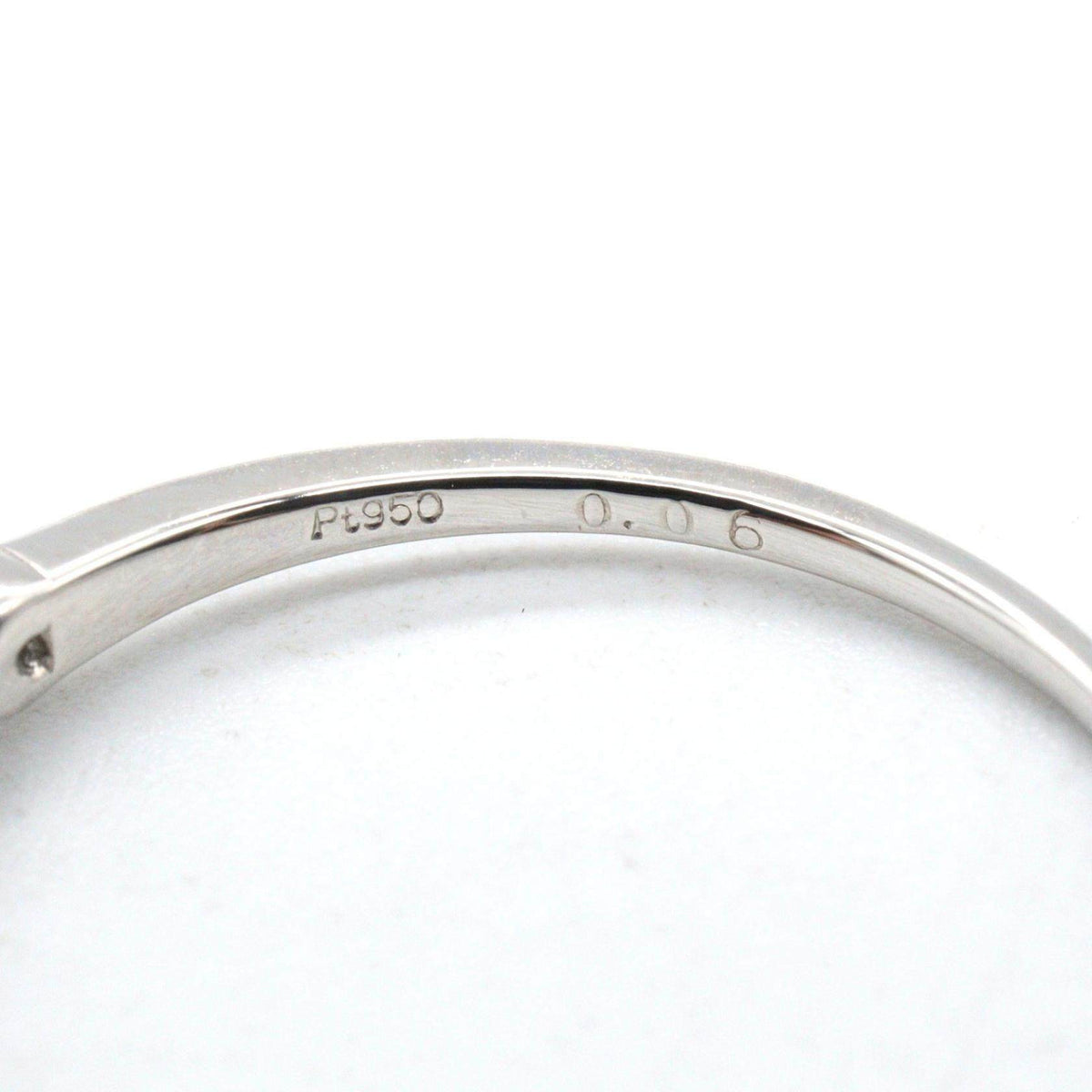Platinum Diamond Ring – inside band